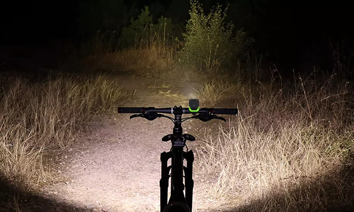 iMounTEK 20000LM Rechargeable Bike Light with 120dB Horn and 6 Lighting Modes