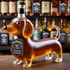 Image 2: Dachshund-Shaped Whiskey Decanter in Five Stylish Models