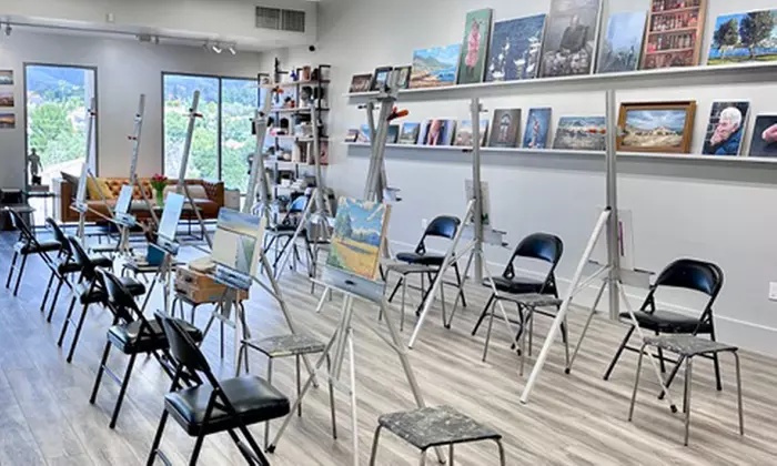 One, Two, or Three Classes for a 2-Hour Fine Art Class for One