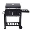 Image 2: Charcoal BBQ Grill with a Trolley in Various Sizes
