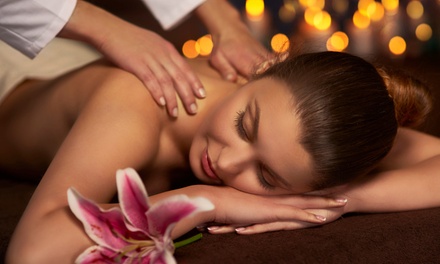 60-Min Combo Including 30-Min Deep Cleansing Facial and 30-Min Shoulder, Neck, Head & Arm Massage with Essential Oil - I Spa