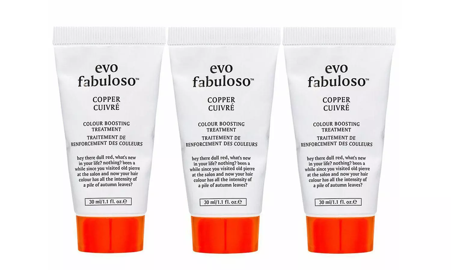 Evo Fabuloso Color Treatment (3-Pack) - 1.1oz/30ml Each (Choose Shade)