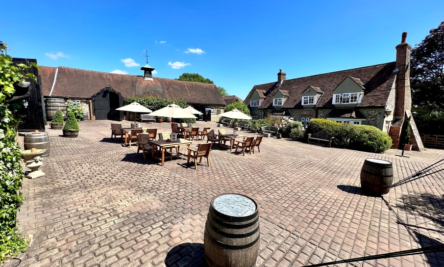 Image 1: Explore a Winery & Brewery Tour with Tasting Session & Nibbles for Two