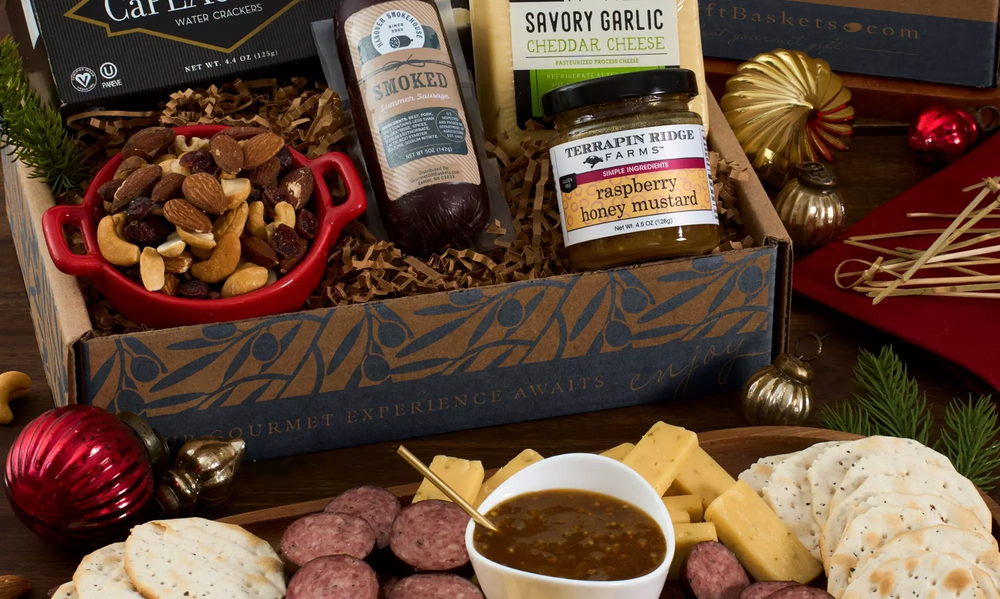 Get $25 - $75 Credit Toward Gourmet Gift Baskets!