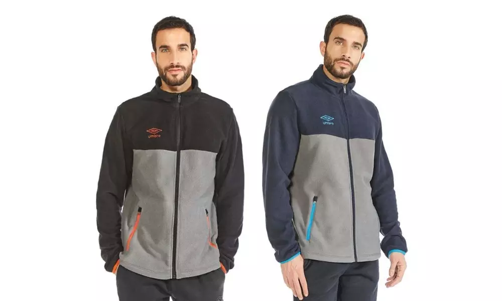 Giacca da uomo in pile Umbro