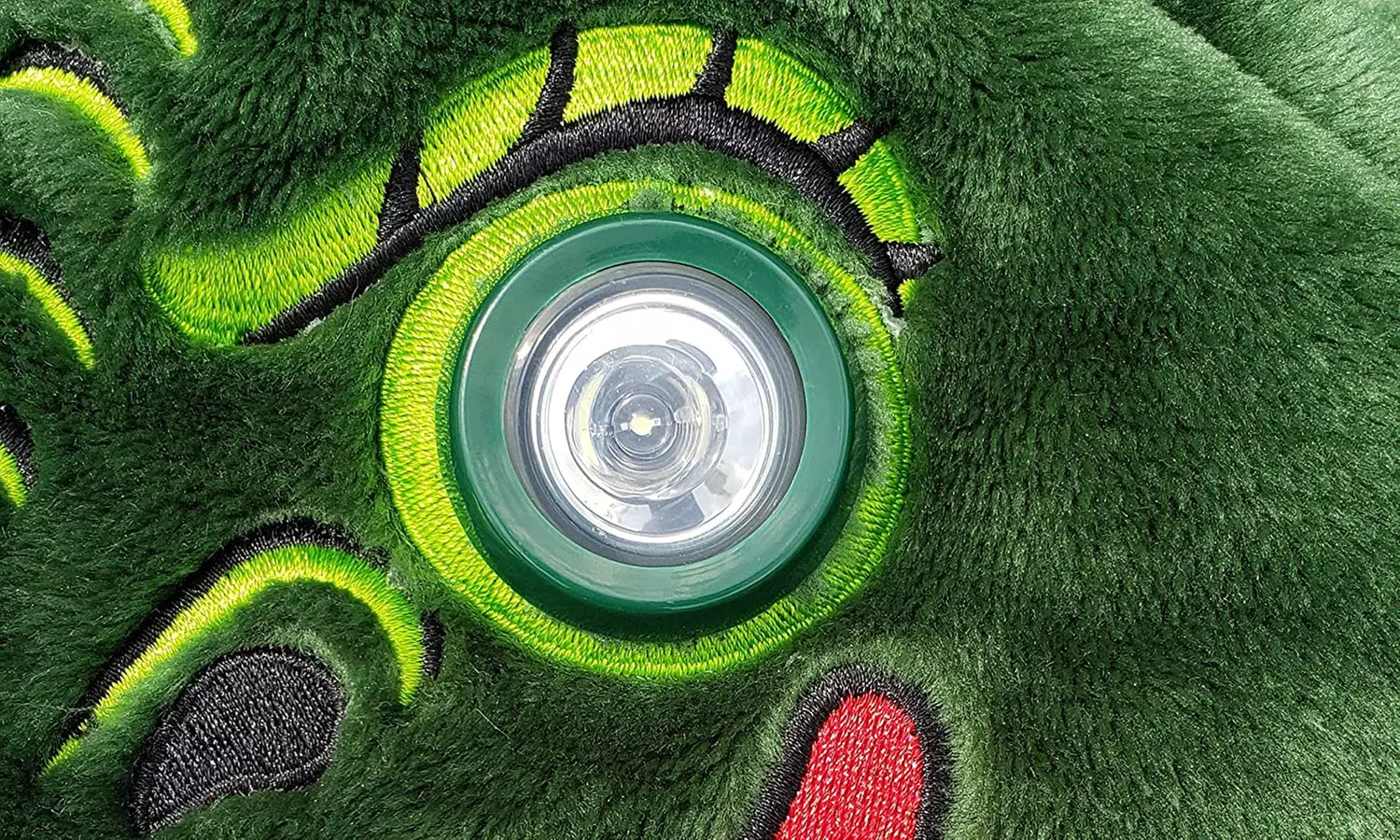 Soft Fleece Hooded Blanket with LED Eyes