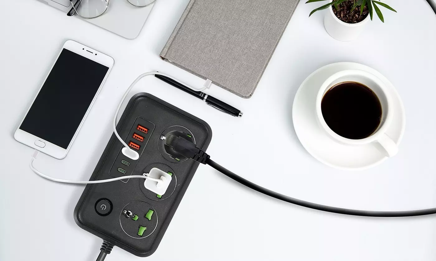 iMounTEK 2500W Power Strip with AC Outlets and USB A/C Ports (Multi-Options)