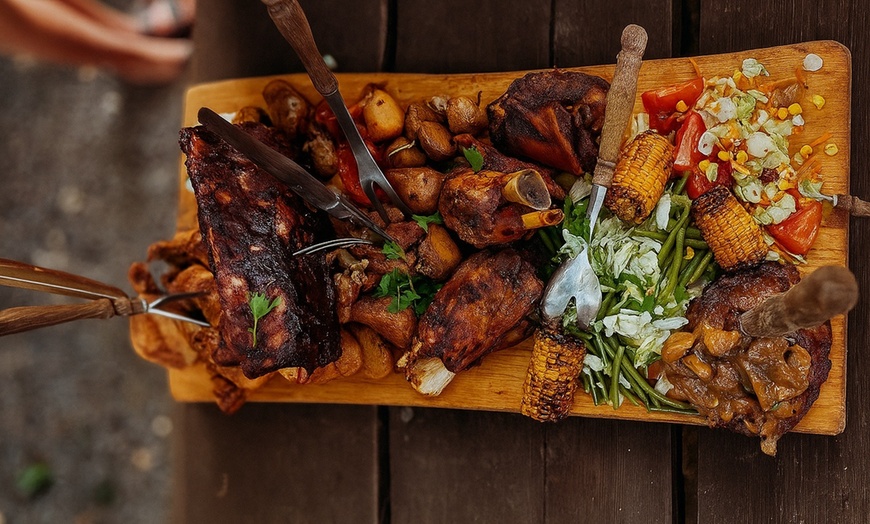 Image 1: 3-Gänge-Mittelalterliches-Gelage wie „Ritter“ oder „Wikinger“ für 4