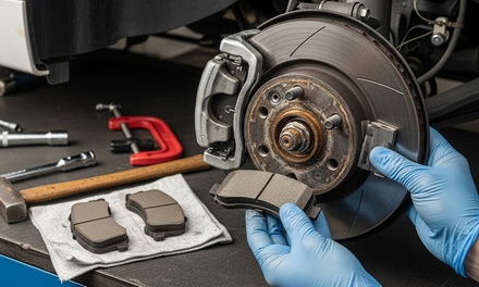 Front Brake Pads Replacement or Rear Brake Pad Replacement - Oil Tech Lube & Auto Care
