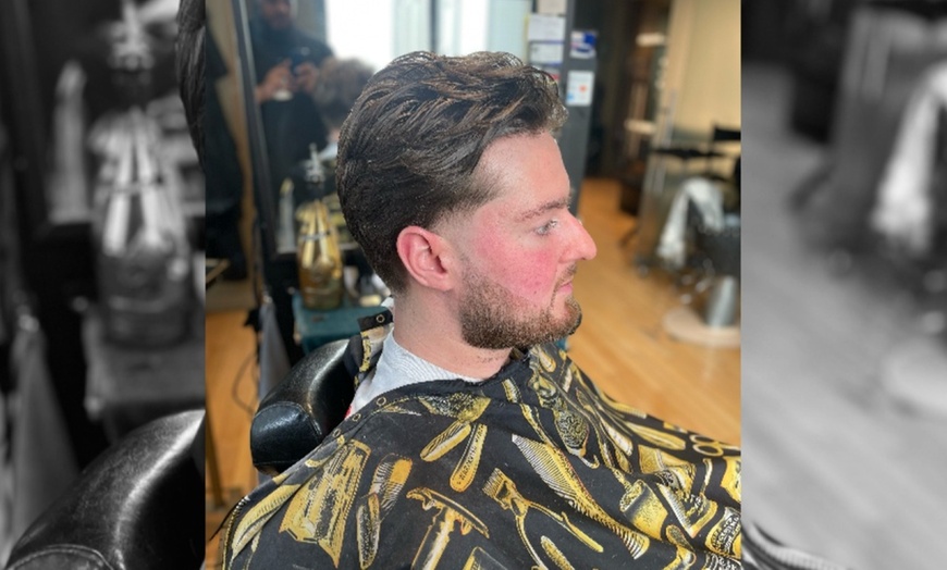 Image 3: Men's Haircut with Optional Beard Trim or Monthly Membership