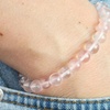 Image 3: Bracelet en quartz rose