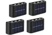 Infinite Basics Four-Pack Solar Outdoor Wall LED Light - Second Medium