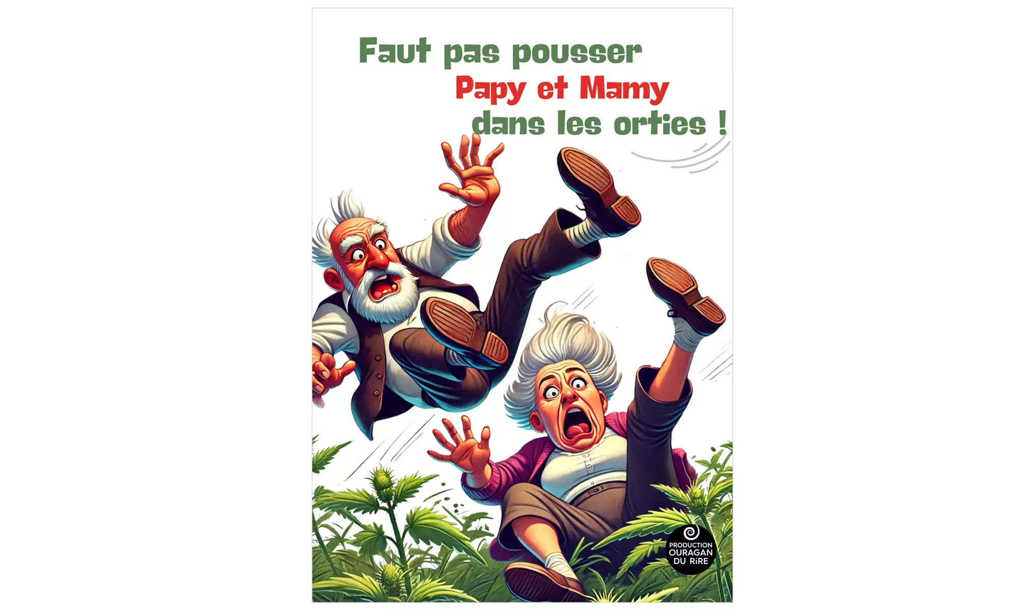 2 places pour "Faut pas pousser Papy et Mamy dans les orties !" spécial réveillon à Lyon - Primary Image