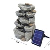 Image 3: Outdoor LED Rockery Water Feature with 4 Styles