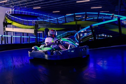 Karting and 3-Attractions for One - Andretti Indoor Karting & Games Marietta