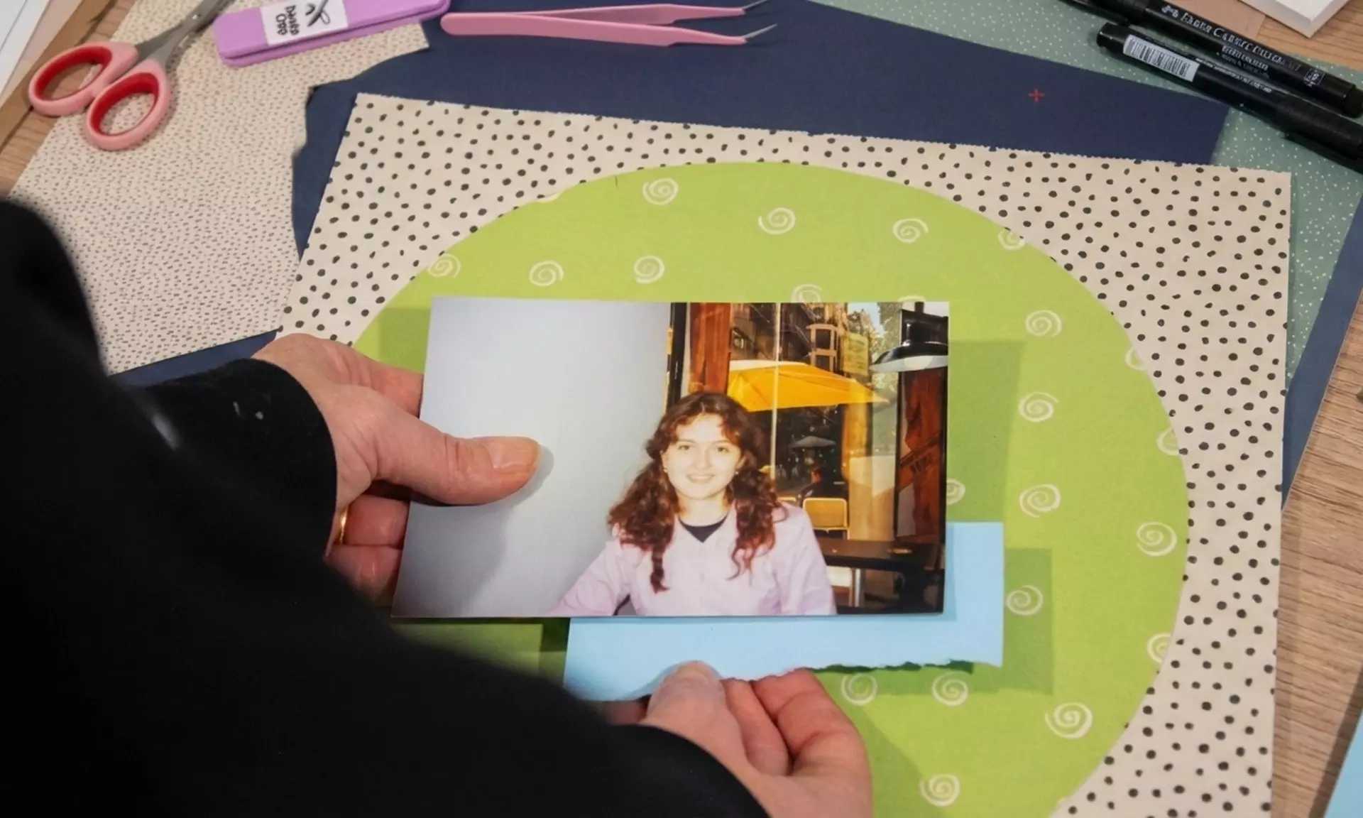 Taller de Papelería creativa (scrapbooking) con bebida y picoteo