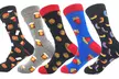 1, 5 oder 10 Paar bunte Herren-Socken mit Karo-Muster oder Allover Design - Image 2