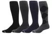Dr. Motion Men's Graduated Support Knee-High Compression Socks (4 Pairs) - Second Medium