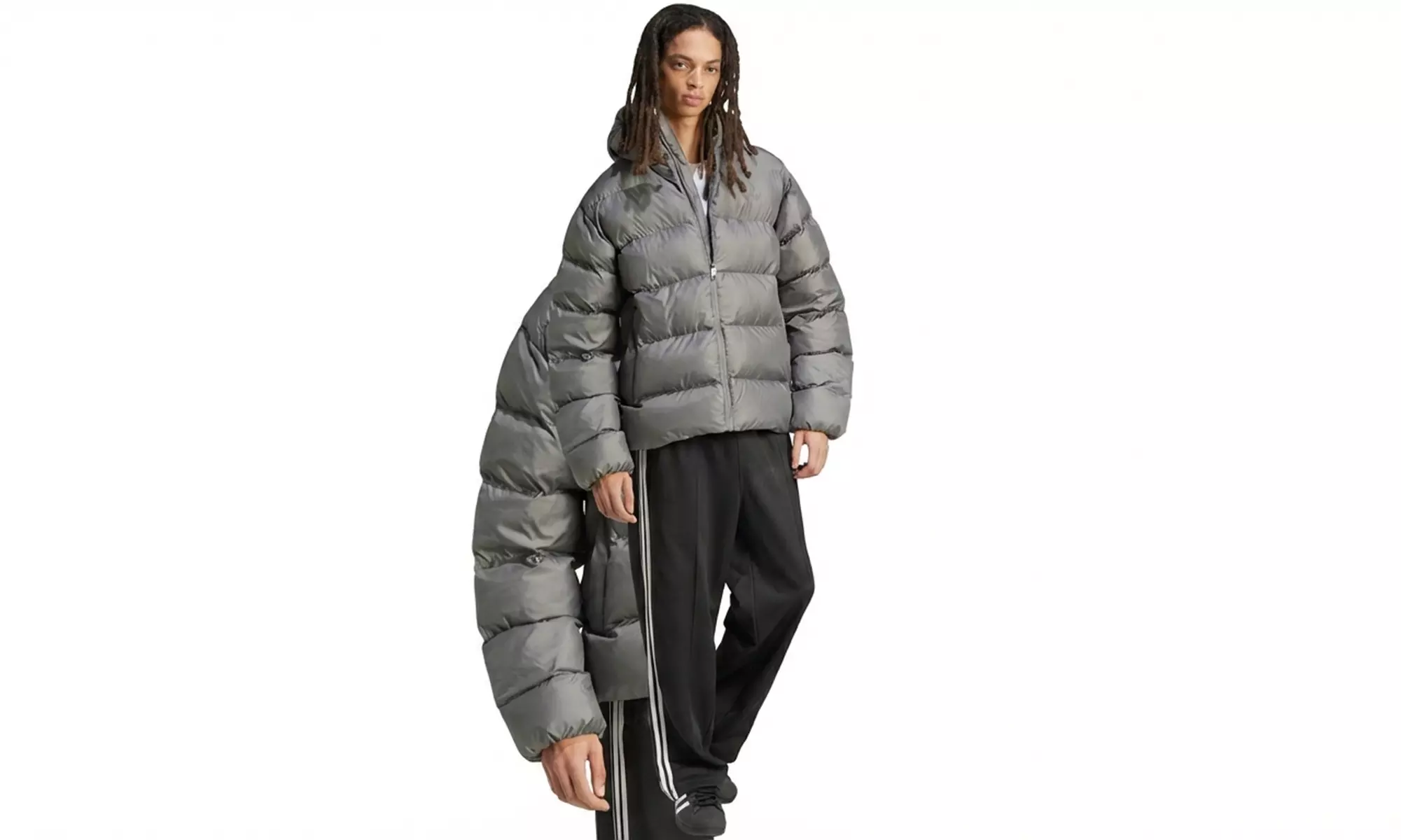 Adidas Men's Hooded Puffer Jacket