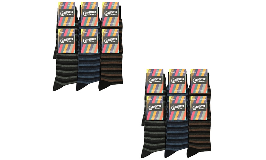 Image 33: Lot 6 ou 12 paires de chaussettes Carpenter