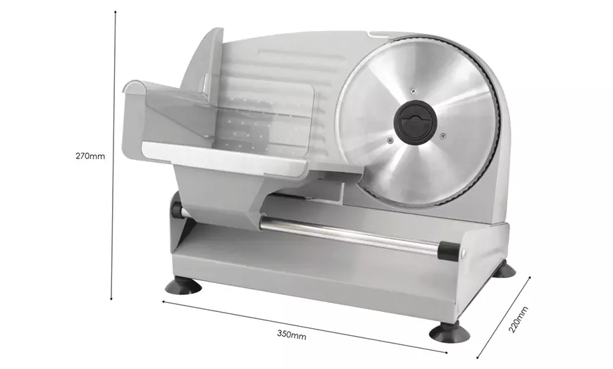 Image 7: TODO 150W or 200W Electric Food Slicer Meat & Deli Slicer