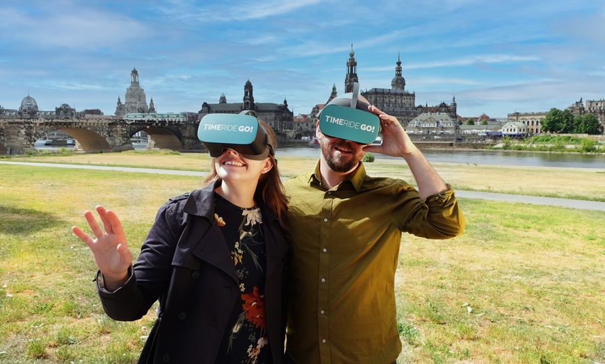 Image 2: Ticket für "Timeride Go" - Virtual-Reality-Stadtrundgang  in Dresden 