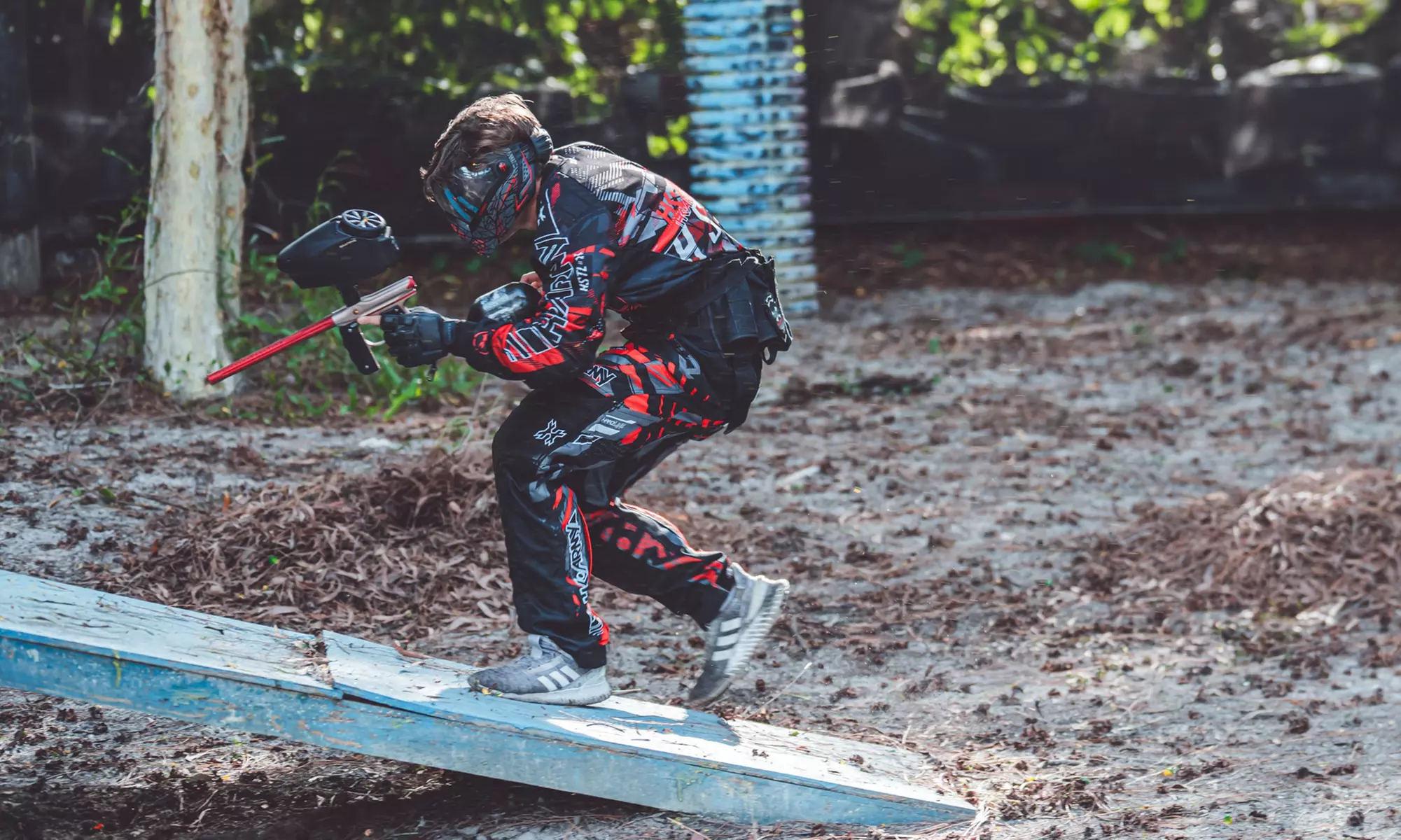 Paintball Adventure & F1 Museum Experience for One, Two or Four People