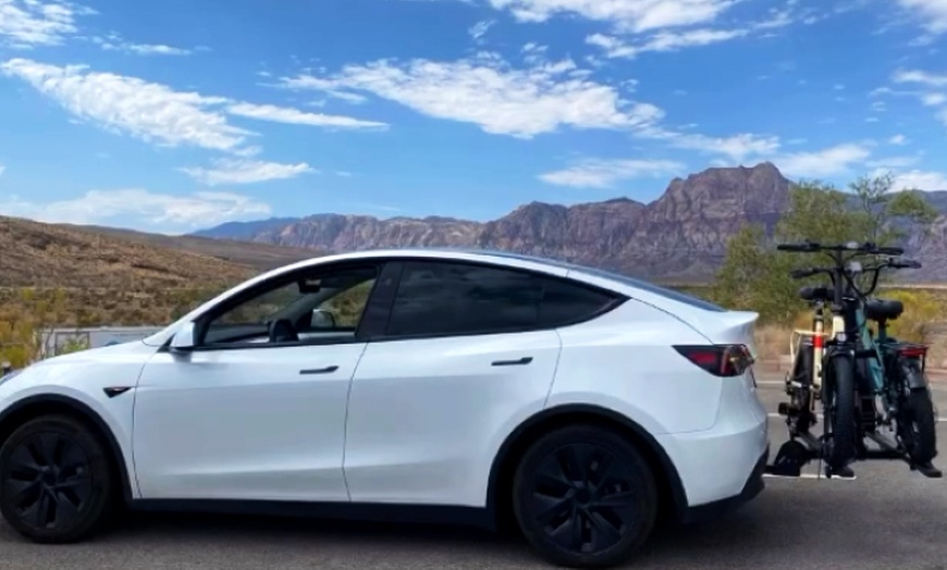 Image 3: Explore the Red Rock Canyon with E-Bike Tour - Full Day (8-Hours) 