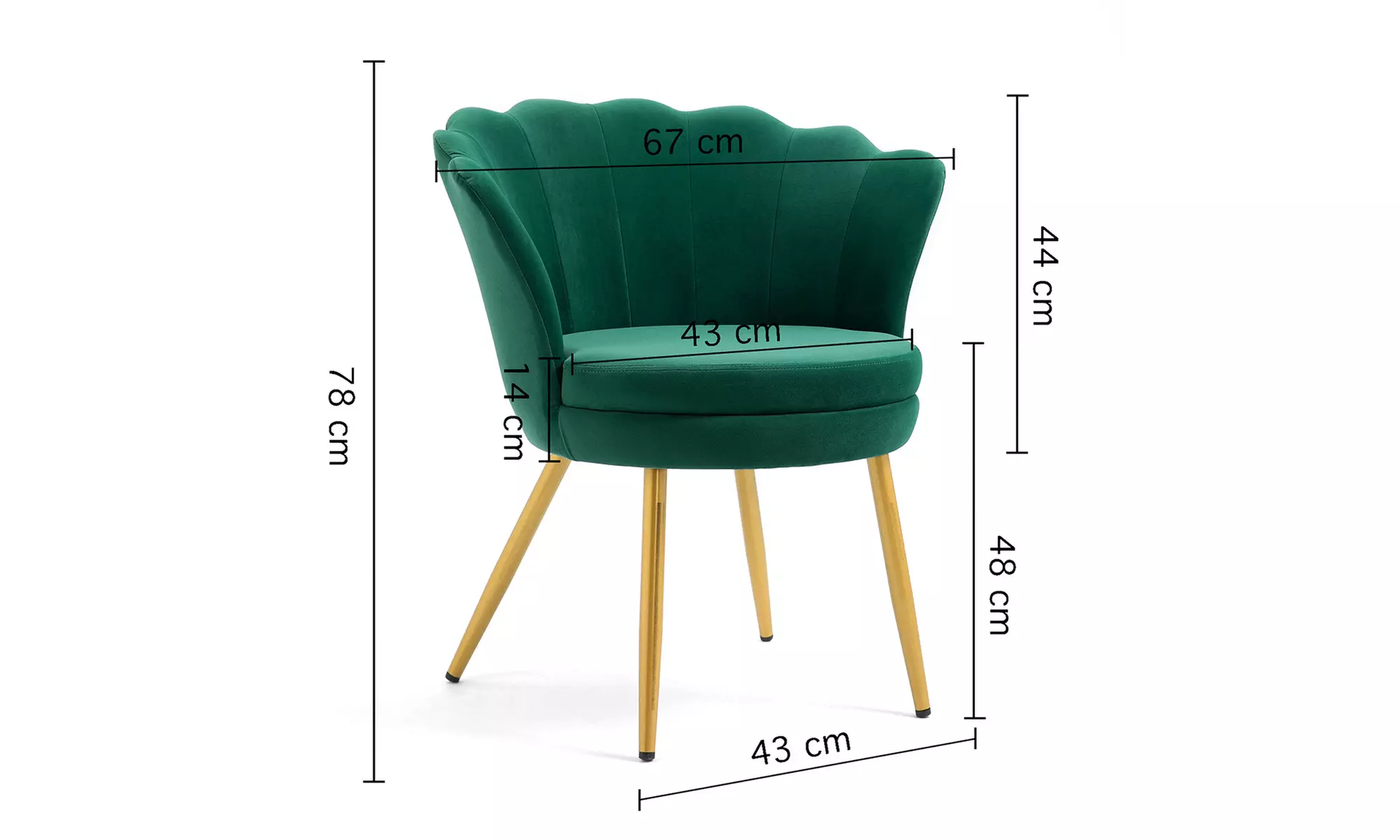 Upholstered Modern Accent Chair