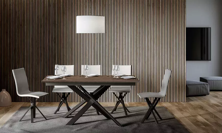 Image 29: Uitschuifbare eetkamertafel 'Ganty'