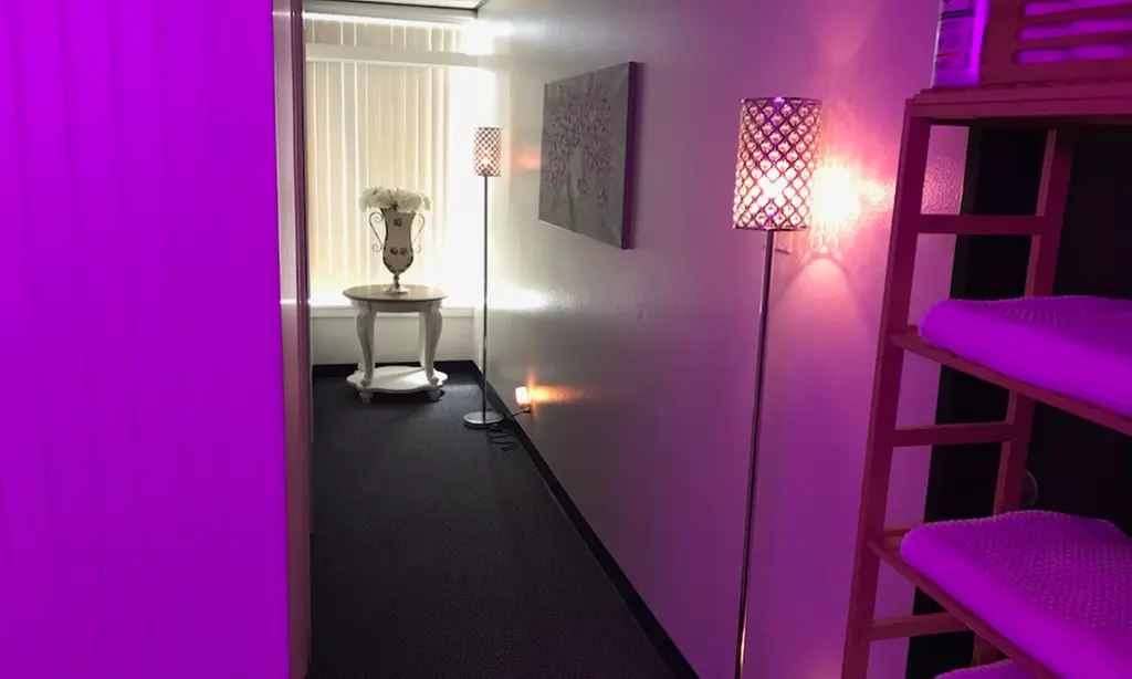 Relax w/ One or Three Infrared Sauna Sessions with Red Light Therapy