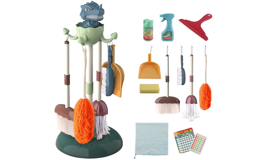 Image 6: Household Cleaning Play Set