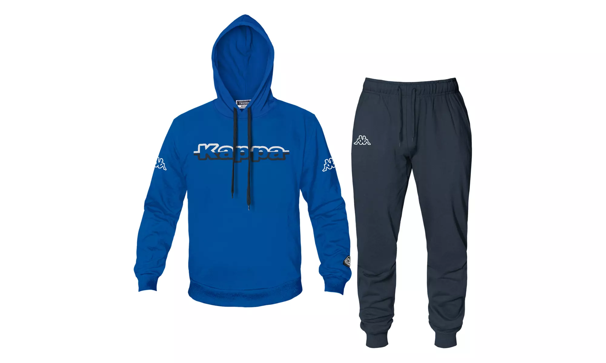 Tuta uomo Kappa in cotone leggero