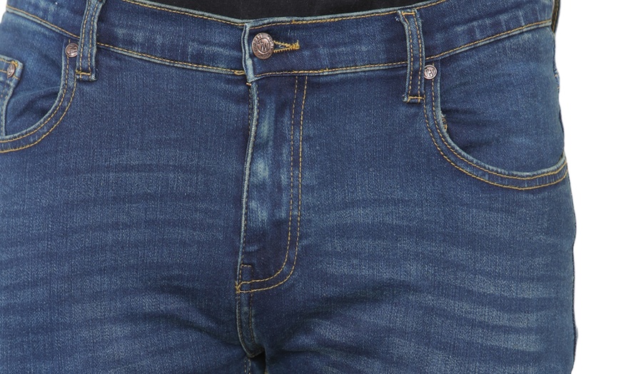 Image 7: MYT Men's Skinny Fit Stretch Denim