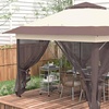 Image 5: Outsunny 3.6 x 3.6 m Pop-up Gazebo with Netting