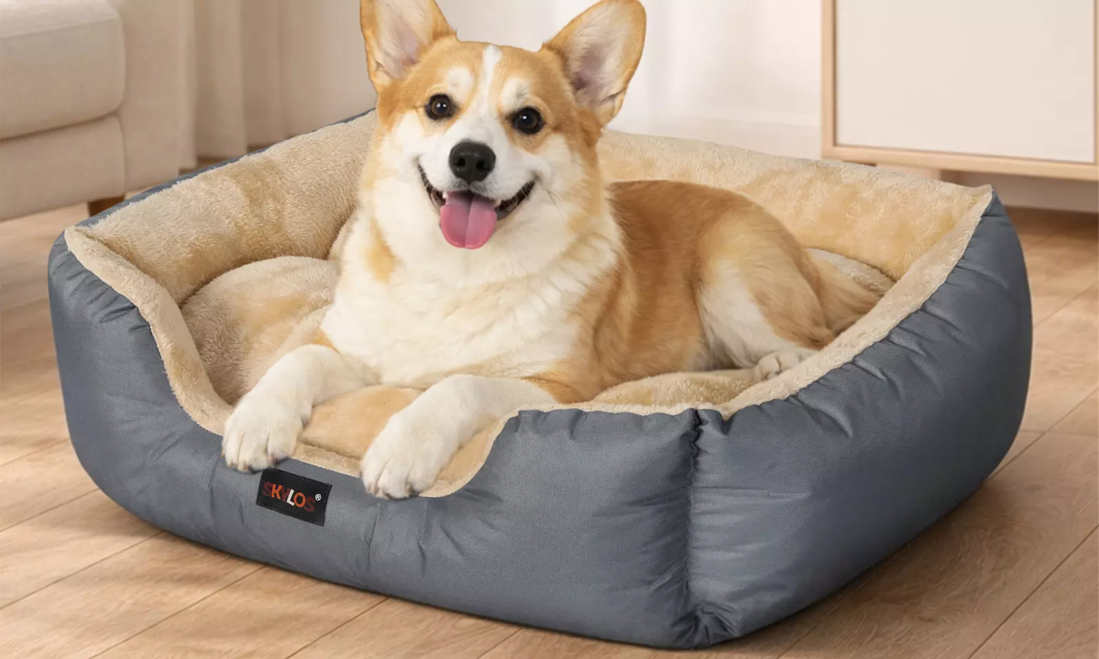 Skylos Orthopaedic and Coral Fleece Pet Beds