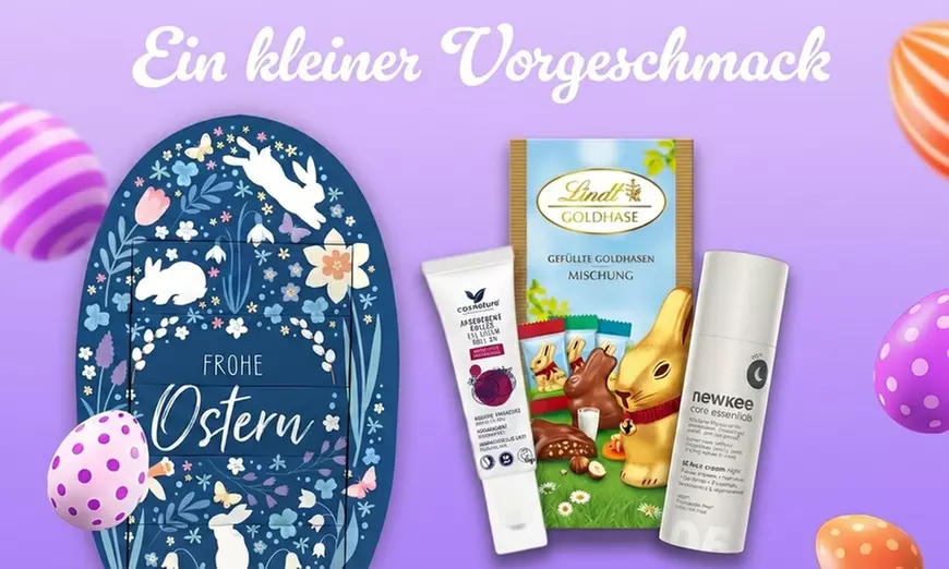 brandnooz XXL Osterei „Food und Wellness“ oder „Food und Family“