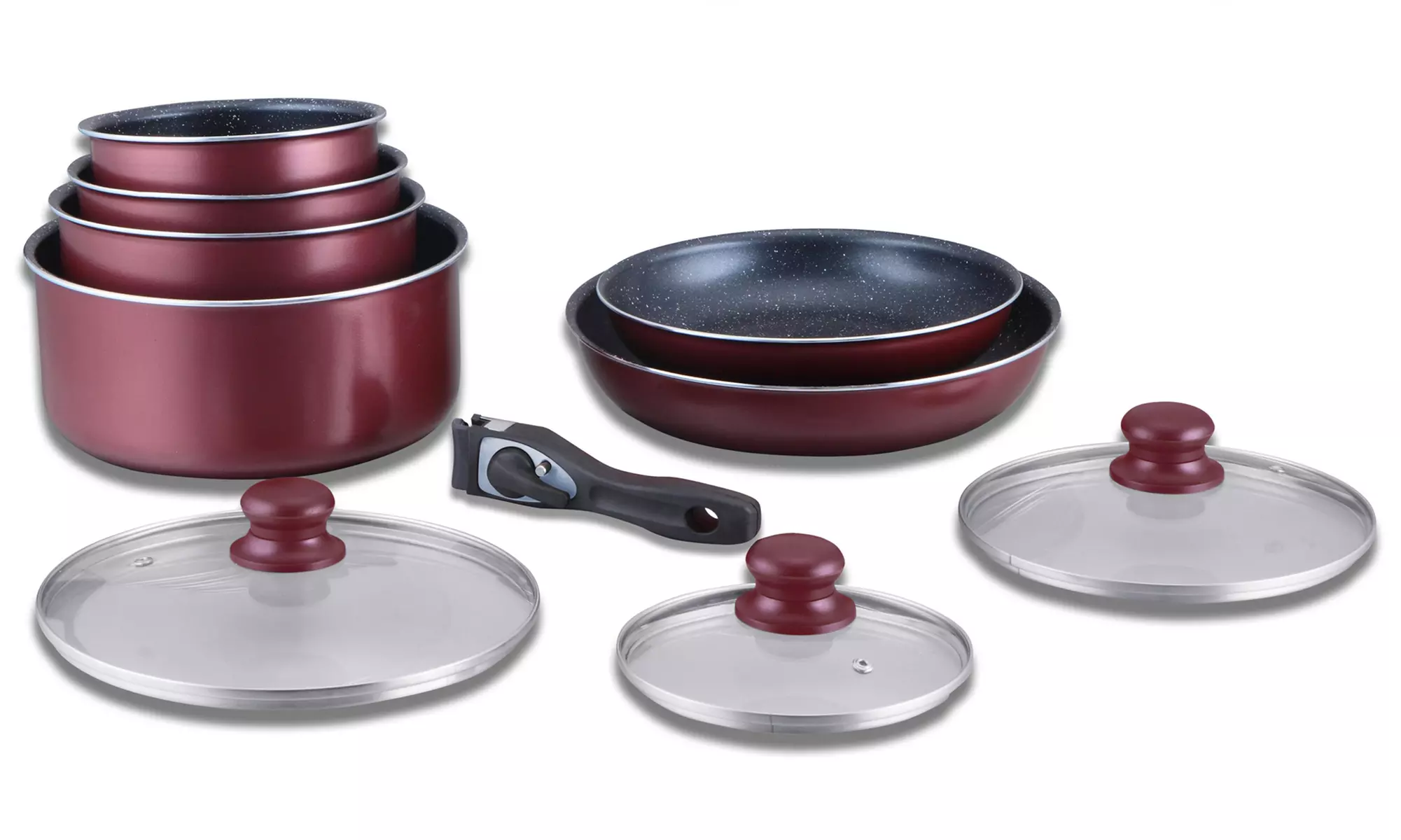 Herzberg 10er-Set Kochgeschirr