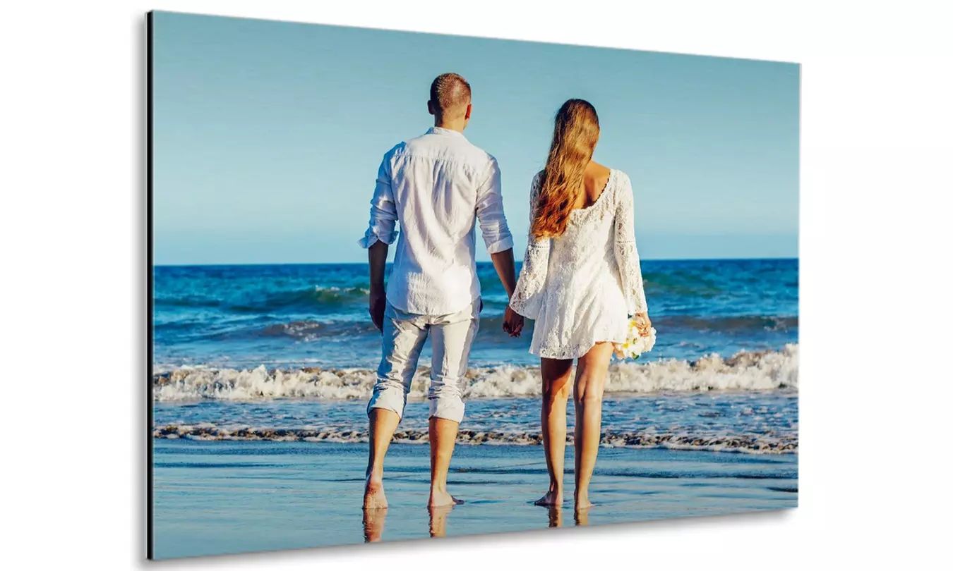 Aluminium foto voor buiten