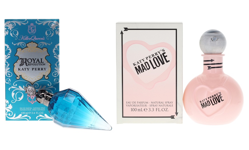 Image 1: Katy Perry Royal Revolution or Mad Love Eau de Parfum Spray 100ml