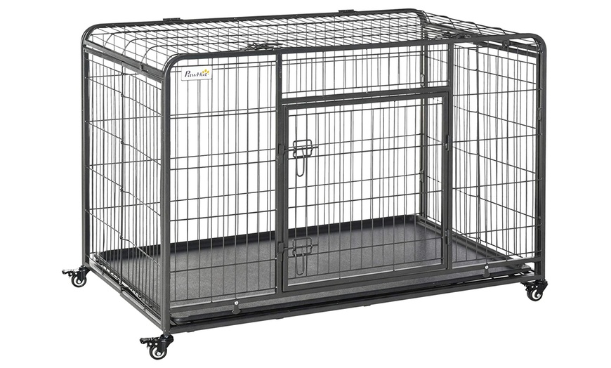 Image 8: PawHut Dog Kennel