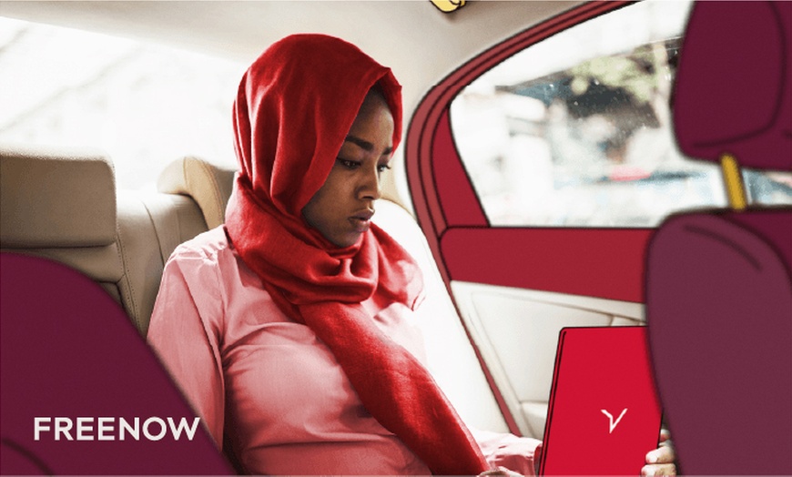 Image 4: Descuento en app de trayectos FREENOW