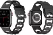 Get Stylish with Waloo Silicone Link Looped Band For Apple Watch - Black, White, Calm Blue & More (Up to 50%Off) - Second Medium