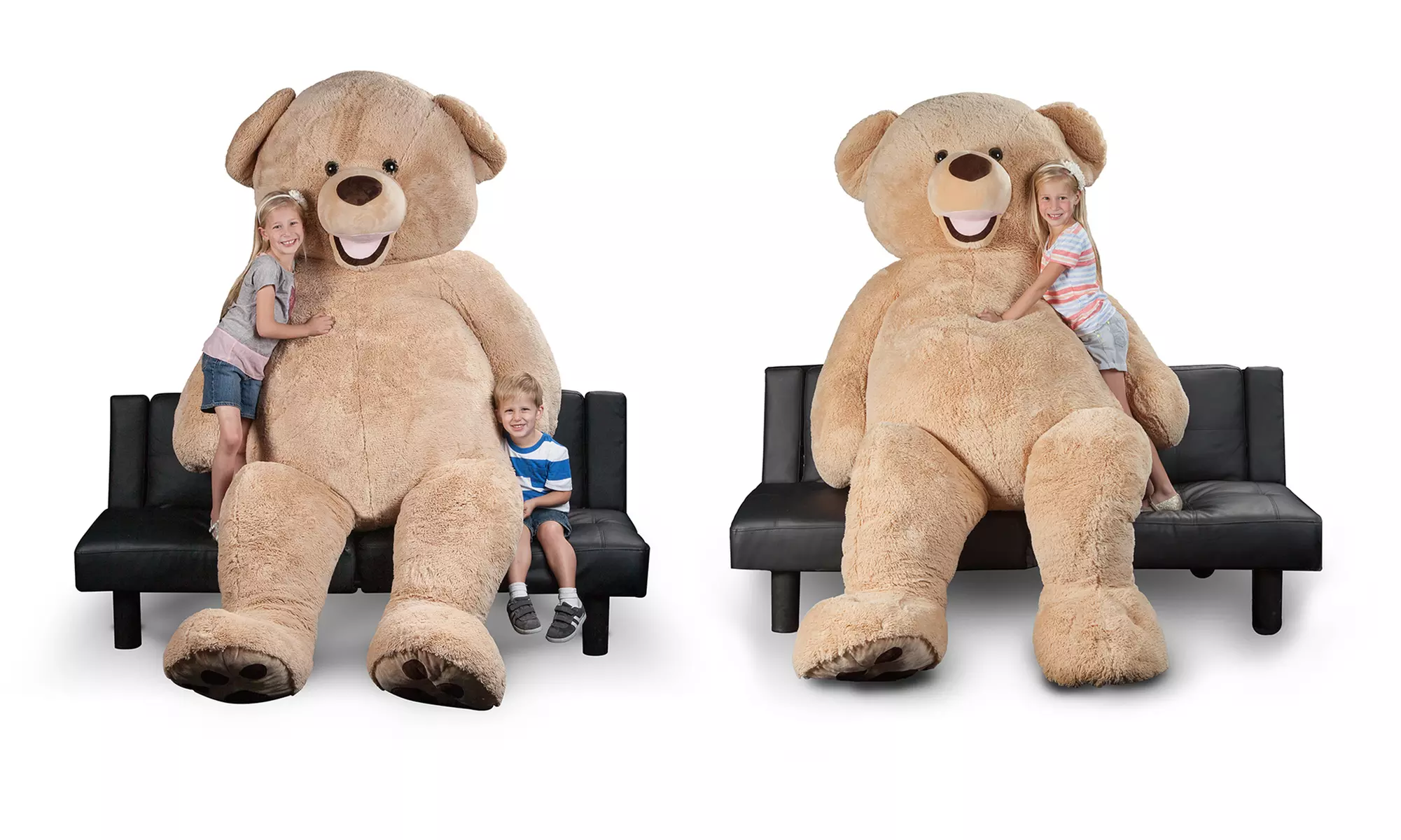 8-Foot Giant Soft and Huggable Teddy Bear - Second Medium
