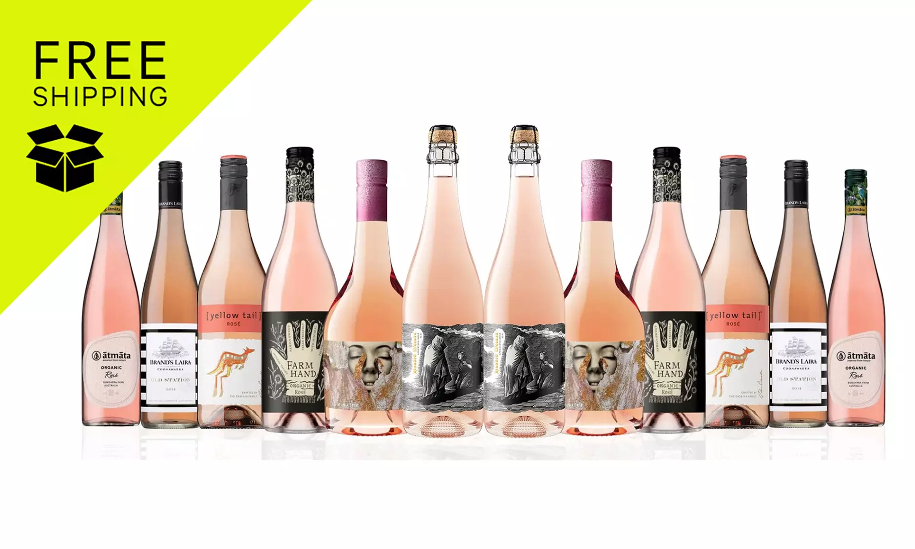 FREE SHIPPING - Rose Lovers Mix Dozen (12 Bottles) - Up to 52% Off - Primary Image