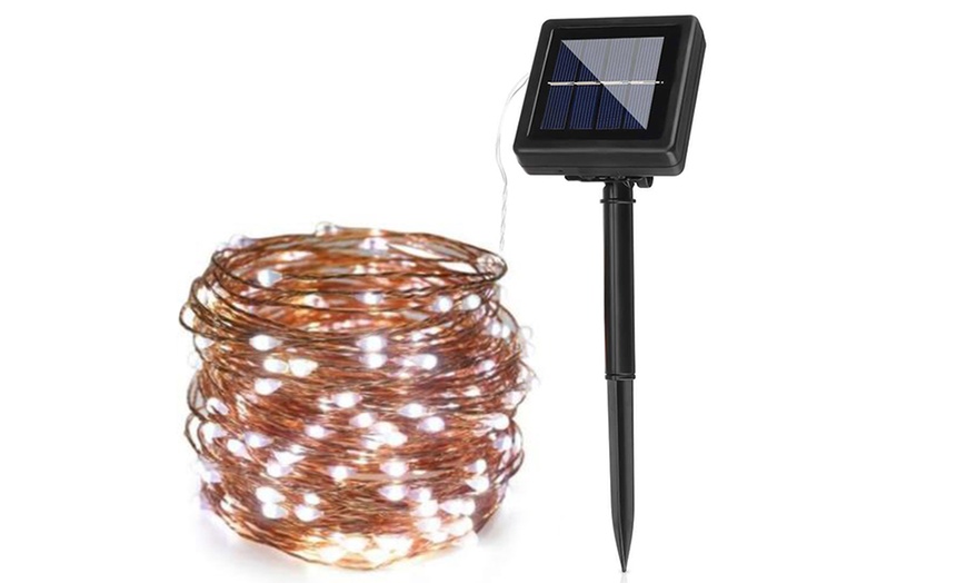Image 22: Garden Solar Powered Fairy String Light