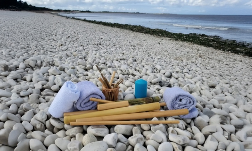 Image 9: Massage californien relaxant ou évasion au bambou de 60 min