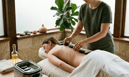 One 60-minute hot stone massage with aromatherapy - Anny Spa Inc.