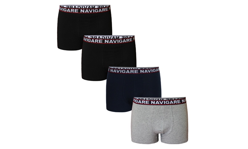Image 2: Lot de 4 ou 8 boxers Azzeta Navigare