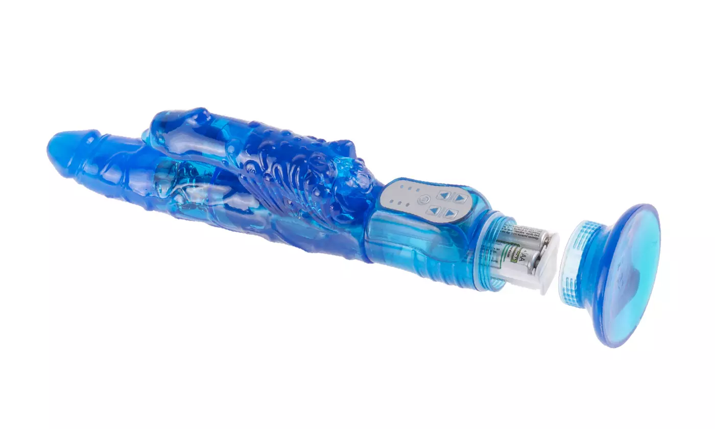 Pipedream Wallbanger Clitty Twister Suction Cup Rabbit Vibrator - Second Medium
